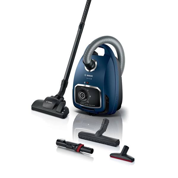 Bosch Serie 6, BGL6XSIL3, Staubsauger mit Beutel, Imperialblau