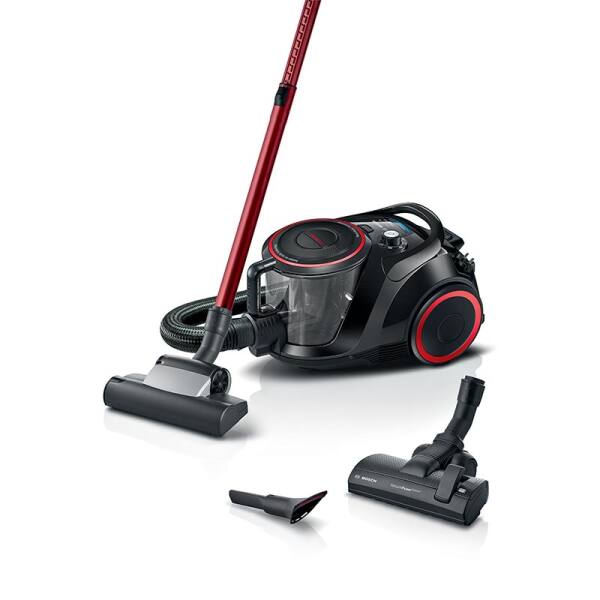 Bosch Serie 6, BGS41MPOW, Beutelloser Staubsauger, Schwarz