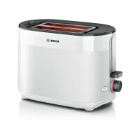 Bosch TAT2M121, Kompakt Toaster, Weiß