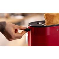 Bosch TAT2M124, Kompakt Toaster, Deep Red