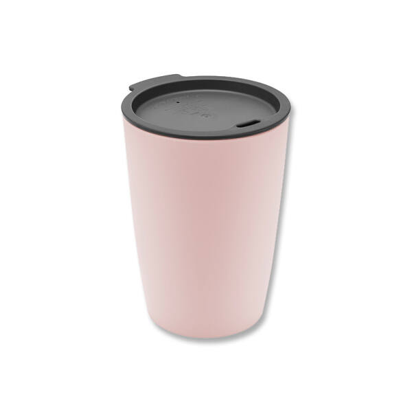 MAGU Trinkbecher "Coffee to Go", pink cherry - Serie Natur-Design, aus nachwachsenden Rohstoffen